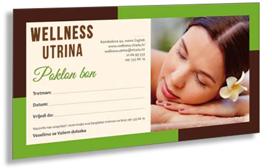 Poklon bon za masažu – Wellness Utrina